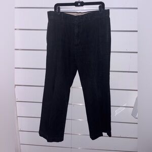 Banana Republic Men's Black pin stripe‎ trousers 34/30